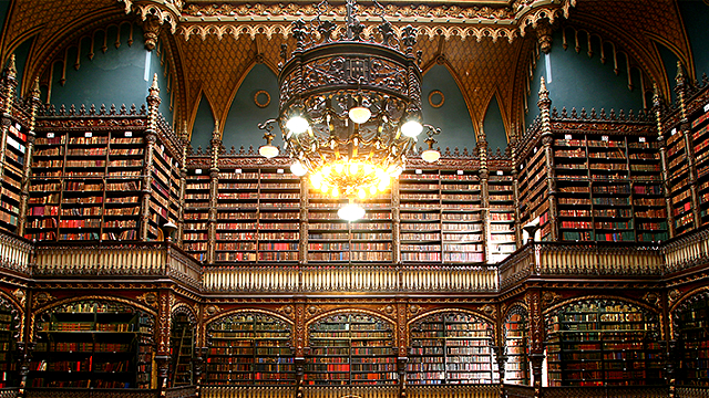王立ポルトガル図書館-Real Gabinete Português de Leitura-