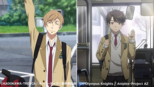 テレビアニメ「オーバーテイク！」さつきの制服はアルドノア・ゼロの芦原高校の制服と同じ